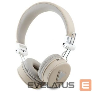 Другие товары Guess  Guess Bluetooth on-ear headphones ENC GUBH70PGTSPSE beige/beige Grained Classic Round Shape 