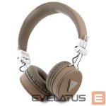 Другие товары Guess  Guess Bluetooth ENC GUBH70PGTSPSW Brown Grained Classic Round Shape Headphones 
