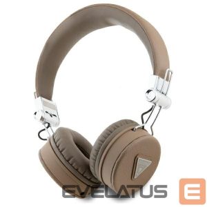 Другие товары Guess  Guess Bluetooth ENC GUBH70PGTSPSW Brown Grained Classic Round Shape Headphones 