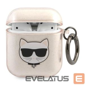 Другие товары Karl Lagerfeld  Karl Lagerfeld Glitter Choupette Case for AirPods 1 / 2 - Gold 