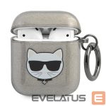 Другие товары Karl Lagerfeld  Karl Lagerfeld KLA2UCHGK AirPods 1/2 cover black/black Glitter Choupette 