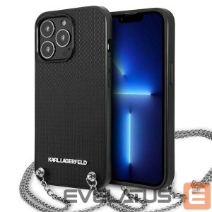 Другие товары Karl Lagerfeld  Karl Lagerfeld Monogram Plaque Case for iPhone 13 Pro / 13 6.1" - Blackx 