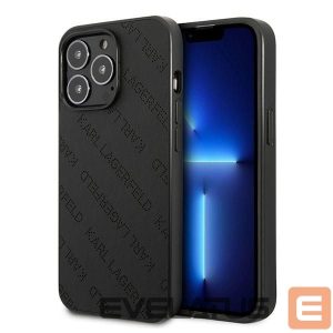 Другие товары Karl Lagerfeld  Karl Lagerfeld Perforated Allover Case for iPhone 13 Pro / 13 6.1" - Black 