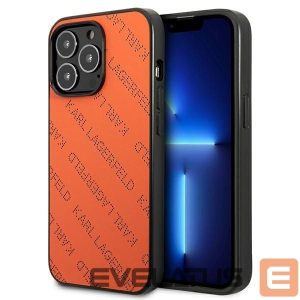 Другие товары Karl Lagerfeld  Karl Lagerfeld Perforated Allover iPhone 13 Pro Max 6.7" Case - Orange 