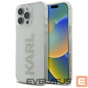 Другие товары Karl Lagerfeld  Karl Lagerfeld KLHCP16XHKLSTDCT iPhone 16 Pro Max 6.9" Clear Hard Case IML Rhinestones Logo 