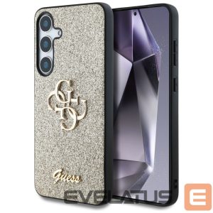 Другие товары Guess  Guess Fixed Glitter Big 4G Metal Logo case for Samsung Galaxy S25 Plus gold 