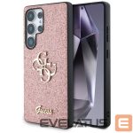 Другие товары Guess  Guess Fixed Glitter Big 4G Metal Logo Case for Samsung Galaxy S25 Ultra Pink 