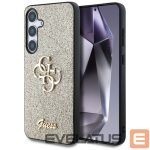 Другие товары Guess  Guess Fixed Glitter Big 4G Metal Logo case for Samsung Galaxy S25 gold 