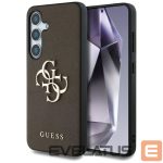 Другие товары Guess  Guess Grained Big 4G Logo Small Classic Logo case for Samsung Galaxy S25 brown 