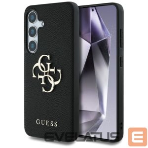 Другие товары Guess  Guess Grained Big 4G Logo Small Classic Logo case for Samsung Galaxy S25 black 