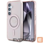 Другие товары Guess  Guess Rhinestones Printed Classic Logo MagSafe Samsung Galaxy S25 Case Pink 