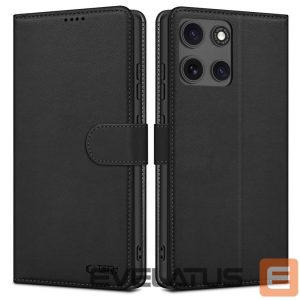 Другие товары Tech-Protect  Tech-Protect Wallet Case for Motorola Moto G15 / G15 Power - Black 