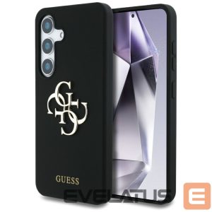 Другие товары Guess  Guess Silicone Big 4G Logo Bottom Script case for Samsung Galaxy S25 - black 