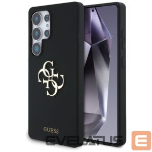 Другие товары Guess  Guess Silicone Big 4G Logo Bottom Script case for Samsung Galaxy S25 Ultra - black 
