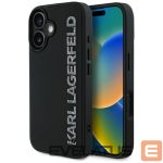 Другие товары Karl Lagerfeld  Karl Lagerfeld HC 3D Rubber Elongated Glitter iPhone 16 Case - Black 