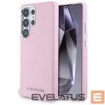 Другие товары Karl Lagerfeld  Karl Lagerfeld Saffiano Full Wrapped Elongated Metal Logo MagSafe Case for Samsung Galaxy S25 Ultra - Pink 