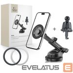 Другие товары Tech-Protect  Tech-Protect N58 Magnetic MagSafe Car Holder for Cockpit, Windshield or Air Vent Mount - Black 