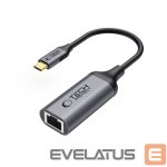 Другие товары Tech-Protect  Tech-Protect UltraBoost USB-C to Ethernet RJ45 1000Mbps Adapter - Black 