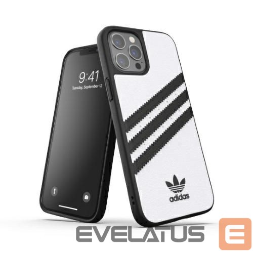 Другие товары Adidas Adidas OR Moulded Case PU for iPhone 12 Pro Max - White/Black