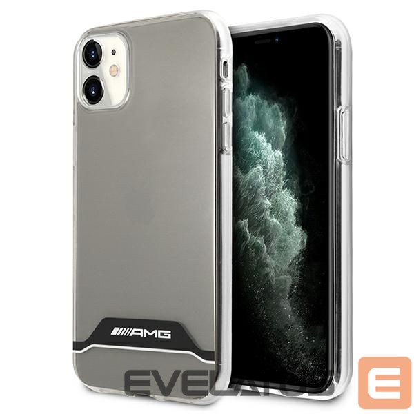 Другие товары Mercedes-Benz AMG Electroplate Black&White Case for iPhone 11 / XR 6.1" - Transparent