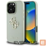 Другие товары Guess  Guess Grained Big 4G Logo Small Classic Logo case for iPhone 16 Pro Max - green 