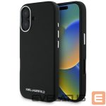Другие товары Karl Lagerfeld  Karl Lagerfeld Saffiano Full Wrapped Elongated Metal Logo MagSafe Case for iPhone 16 - Black 