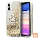 Другие товары Guess  Guess 4G Big Liquid Glitter case for iPhone 11 6.1" / Xr - gold 