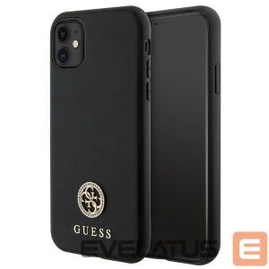 Другие товары Guess  Guess Strass Metal Logo iPhone 11 / Xr 6.1" Case - Black 