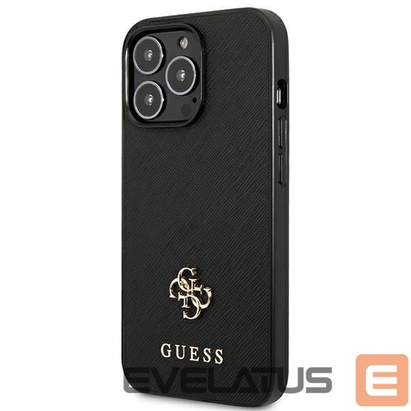 Другие товары Guess Guess Saffiano 4G Small Metal Logo case for iPhone 13 Pro / 13 6.1" - black