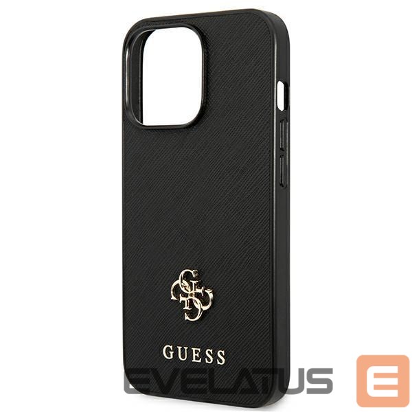 Другие товары Guess Guess Saffiano 4G Small Metal Logo case for iPhone 13 Pro / 13 6.1" - black