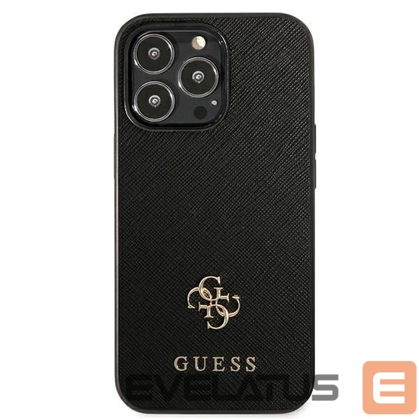 Другие товары Guess Guess Saffiano 4G Small Metal Logo case for iPhone 13 Pro / 13 6.1" - black