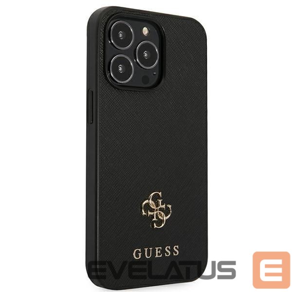 Другие товары Guess Guess Saffiano 4G Small Metal Logo case for iPhone 13 Pro / 13 6.1" - black