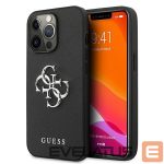 Другие товары Guess  Guess Saffiano 4G Metal Logo case for iPhone 13 Pro / 13 6.1" - black 