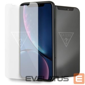 Другие товары Guess  Guess Invisible Logo Tempered Glass for iPhone Xr 
