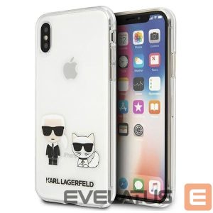Другие товары Karl Lagerfeld  Karl Lagerfeld Karl & Choupette iPhone Xs Max Case - Transparent 