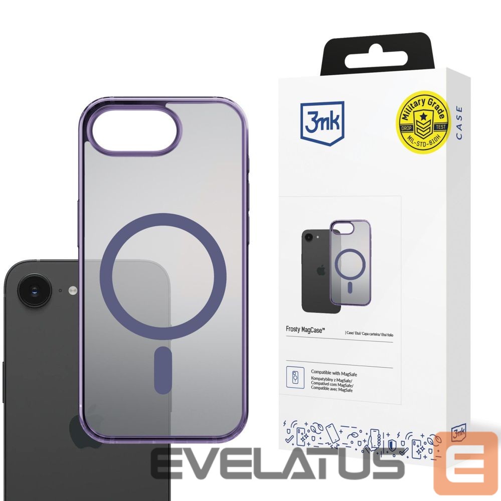 Другие товары 3MK 3mk Frosty MagCase for Apple iPhone 16E - Purple