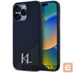 Другие товары Karl Lagerfeld  Karl Lagerfeld Silicone Shadow Metal Initial MagSafe Case for iPhone 15 Pro Max Black 