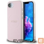 Другие товары Guess  Guess Grained Ring MagSafe iPhone 16e Case - Pink 
