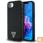 Другие товары Guess  Guess Grained Triangle MagSafe case for iPhone 16e - black 