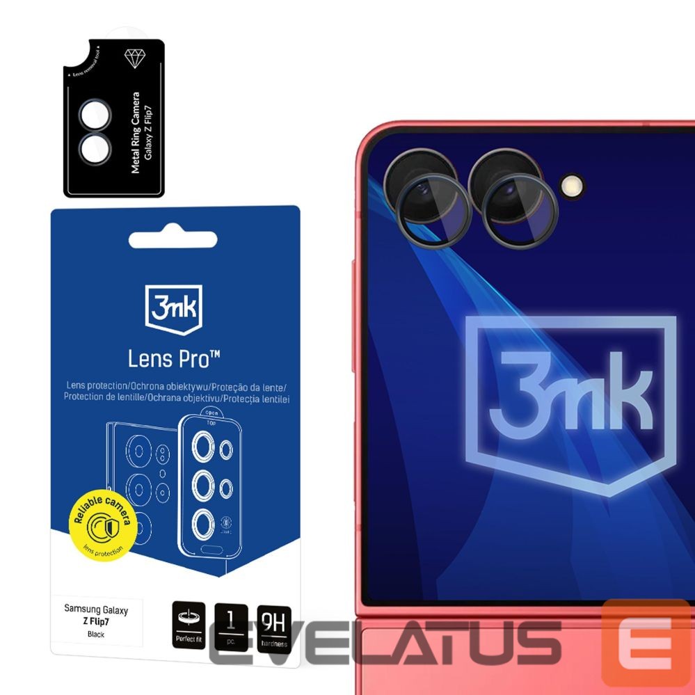 Другие товары 3MK 3mk Lens Protection Pro Camera Glass for Samsung Galaxy Z Flip 7 - Black