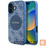 Другие товары Guess  Guess 4G Circle Classic Logo MagSafe case for iPhone 16 - blue 