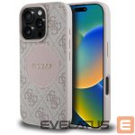 Другие товары Guess  Guess 4G Circle Classic Logo MagSafe iPhone 16 Pro Case - Pink 