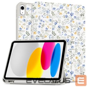 Другие товары Tech-Protect  Tech-Protect SC Pen Case for iPad 10.9" 2022 (10th gen.) / 11" 2025 (11th gen.) - Daisies with Leaves 