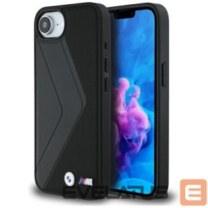 Другие товары BMW  BMW Oversized Stripes MagSafe case for iPhone 16e - black 
