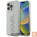 Другие товары Karl Lagerfeld  Karl Lagerfeld IML Rhinestones Logo iPhone 16 Pro Case - Clear 