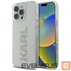 Другие товары Karl Lagerfeld  Karl Lagerfeld IML Rhinestones Logo iPhone 16 Pro Case - Clear 