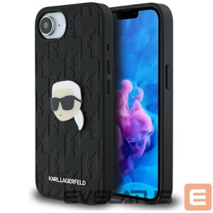 Другие товары Karl Lagerfeld  Karl Lagerfeld Monogram Karl Head Pin iPhone 16e Case - Black 