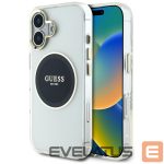 Другие товары Guess  Guess IML Metal Colored Circle Classic Logo MagSafe case for iPhone 16 - black 