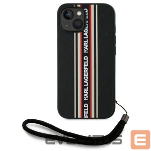 Другие товары Karl Lagerfeld  Karl Lagerfeld Saffiano Athleisure Stripes Cord iPhone 15 Case - Red 