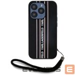 Другие товары Karl Lagerfeld  Karl Lagerfeld Saffiano Athleisure Stripes Cord iPhone 15 Pro Max Case - Pink 
